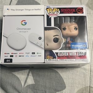 Google Chromecast Eleven Funko Pop